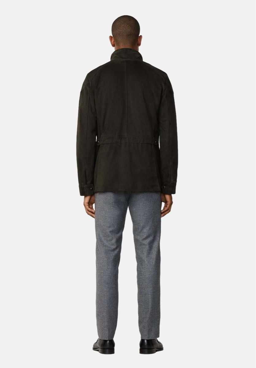 Hackett Giacche: Hackett London Lederjacke - forest night green – Nuovo e nell'imballaggio originale da Wittenbach venduto da bes_k8vr 6