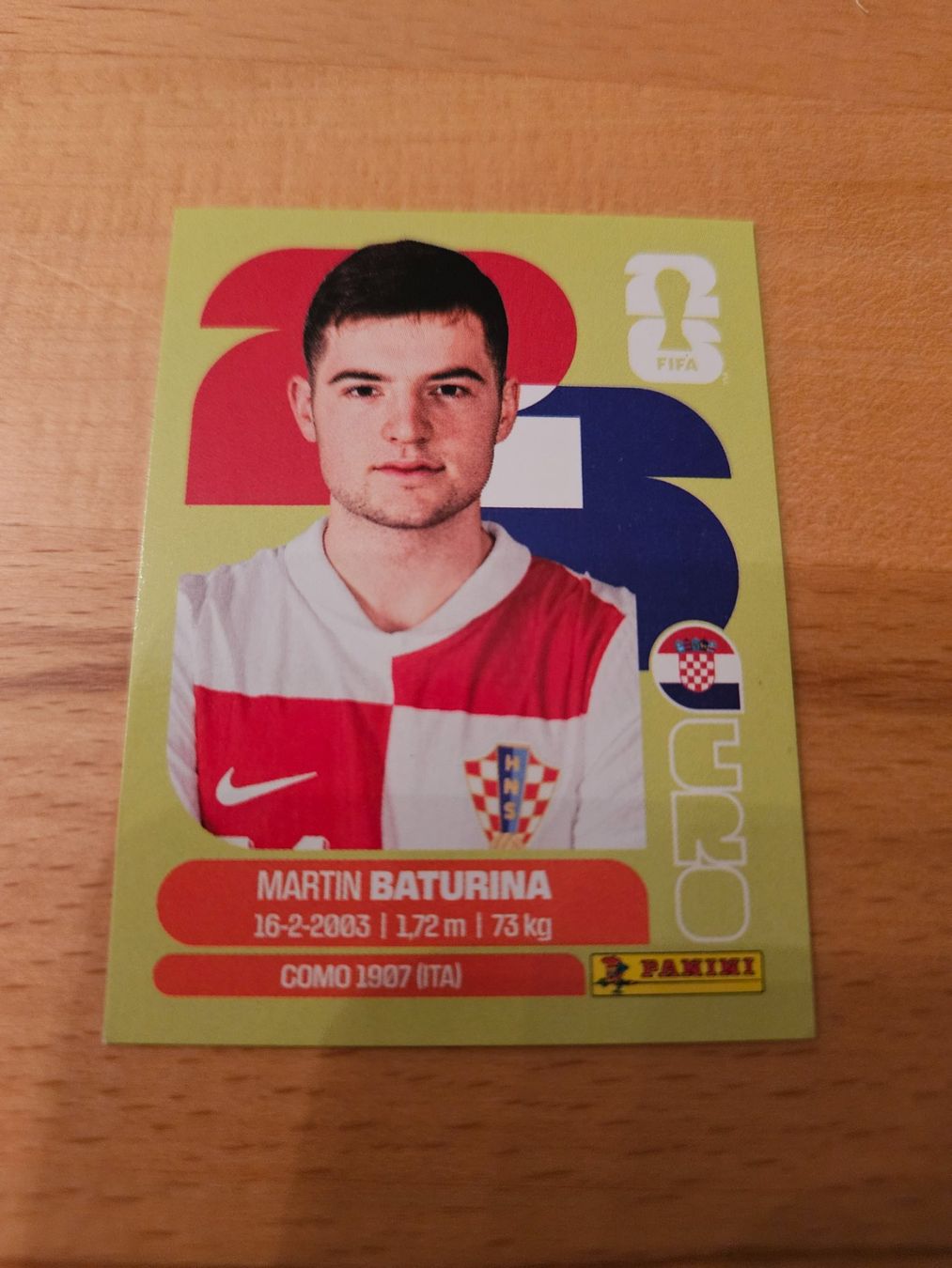 Panini Carte collezionabili: Panini WM 2026 CRO 11 – Nuovo (secondo la descrizione) da Winterthur venduto da melac