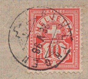 Alle Briefmarken: BERLINGEN 28.V.98   Jacob  Brugger  BERLINGEN  &  RADOLFZELL – Gebraucht aus Aarau von kufi44 1