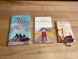 3 Bücher von Alex Capus