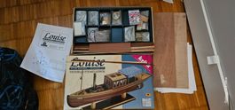 Louise Victorian Steam Launch wooden kit