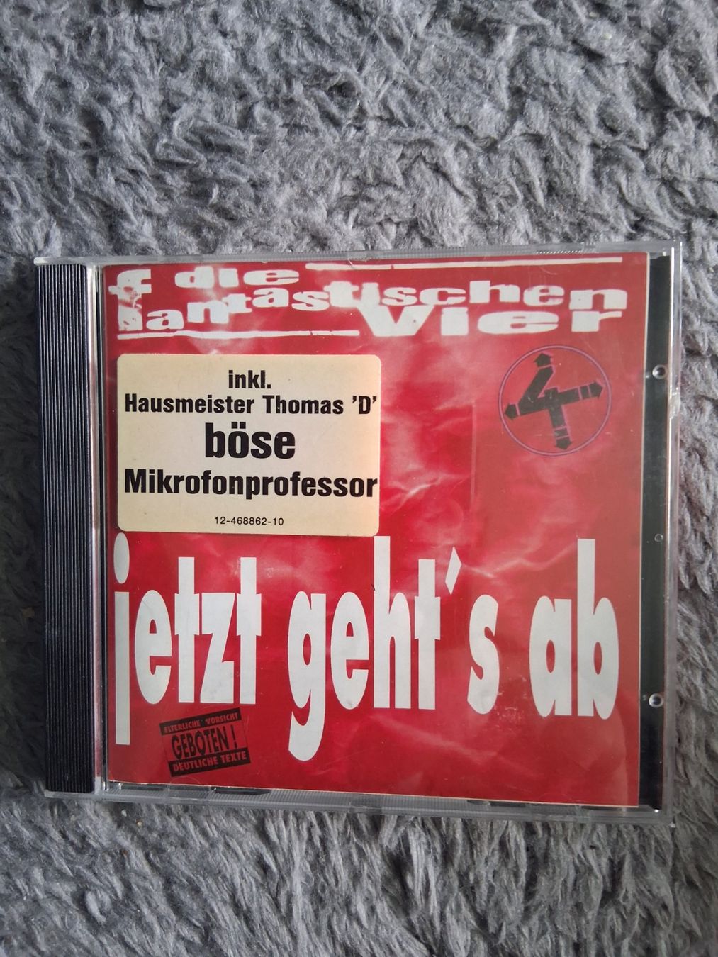 CD: DIE FANTASTISCHEN VIER     JETZT GEHT'S AB      CD – Usato da Wetzikon ZH venduto da Ramones01