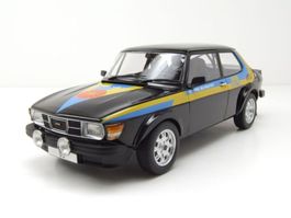 Saab 99 Turbo Phase I 1978-1983 schwarz / Decor 1:18 von MCG