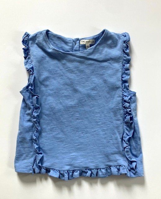 C&A Camicette, T-shirt & Top: Blaues C&A Sommertop, Gr. 140 – Usato da Biel/Bienne venduto da johanna3494