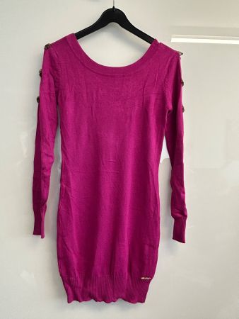 Pullover Lang Figurbetont Reißverschluss Neu