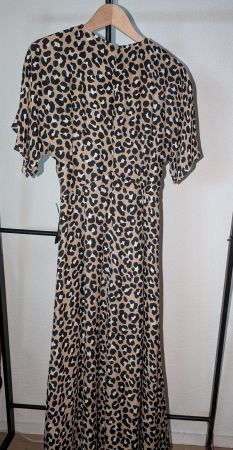Seidenkleid im LeoLook, Gr. S, MICHAEL KOHRS, neu