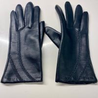 Elegante Lederhandschuhe, schwarz, ideal für den Winter!