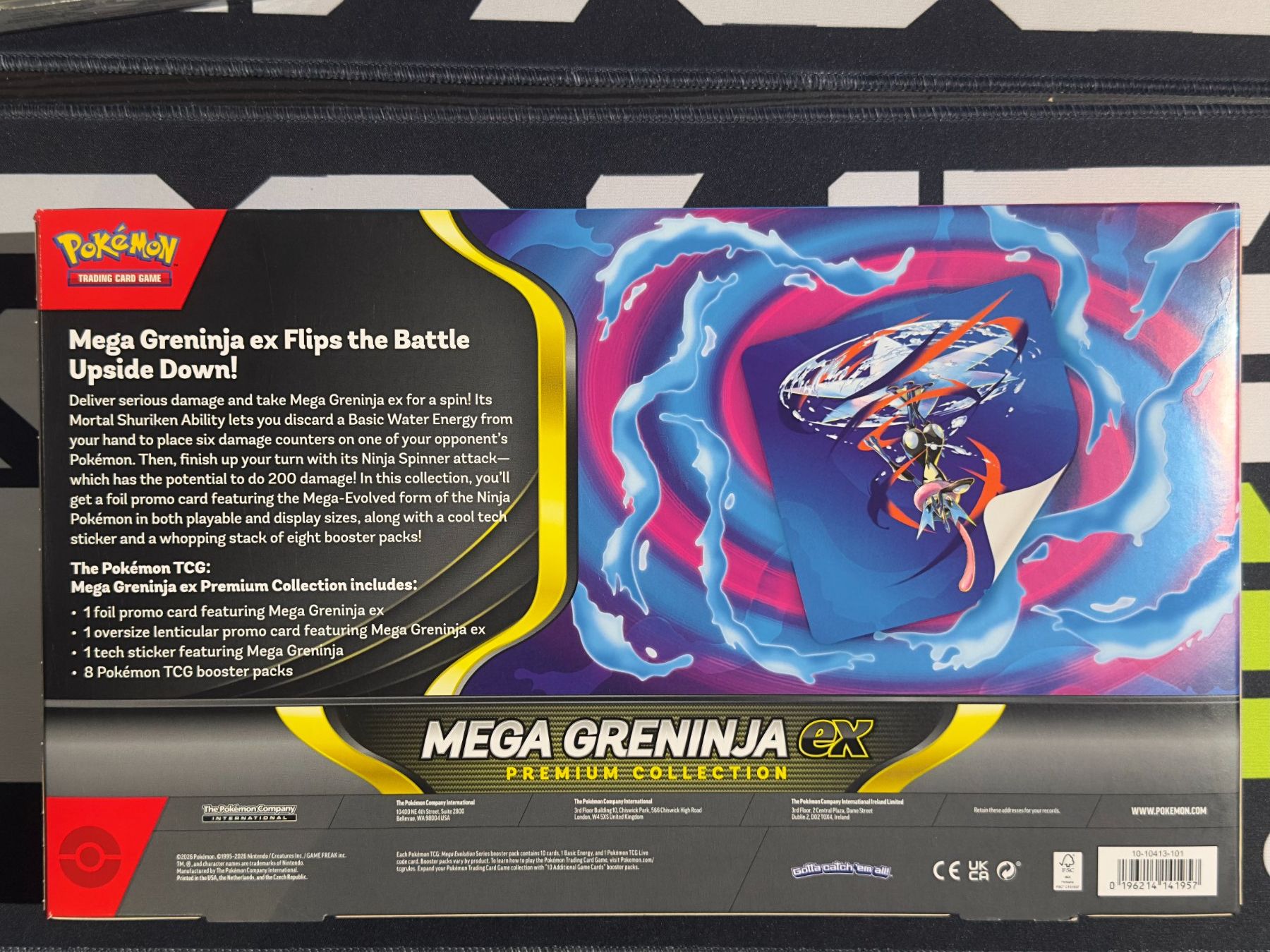Pokémon Carte collezionabili: Pokémon Mega Greninja ex Premium Collection - Sealed - ENG – Nuovo e nell'imballaggio originale da Melide venduto da gro_x9gh 1