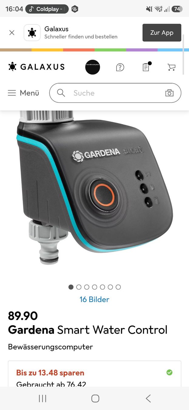 Sistema di controllo: Gardena smart water control – Usato da Rheinfelden venduto da luminis78 3