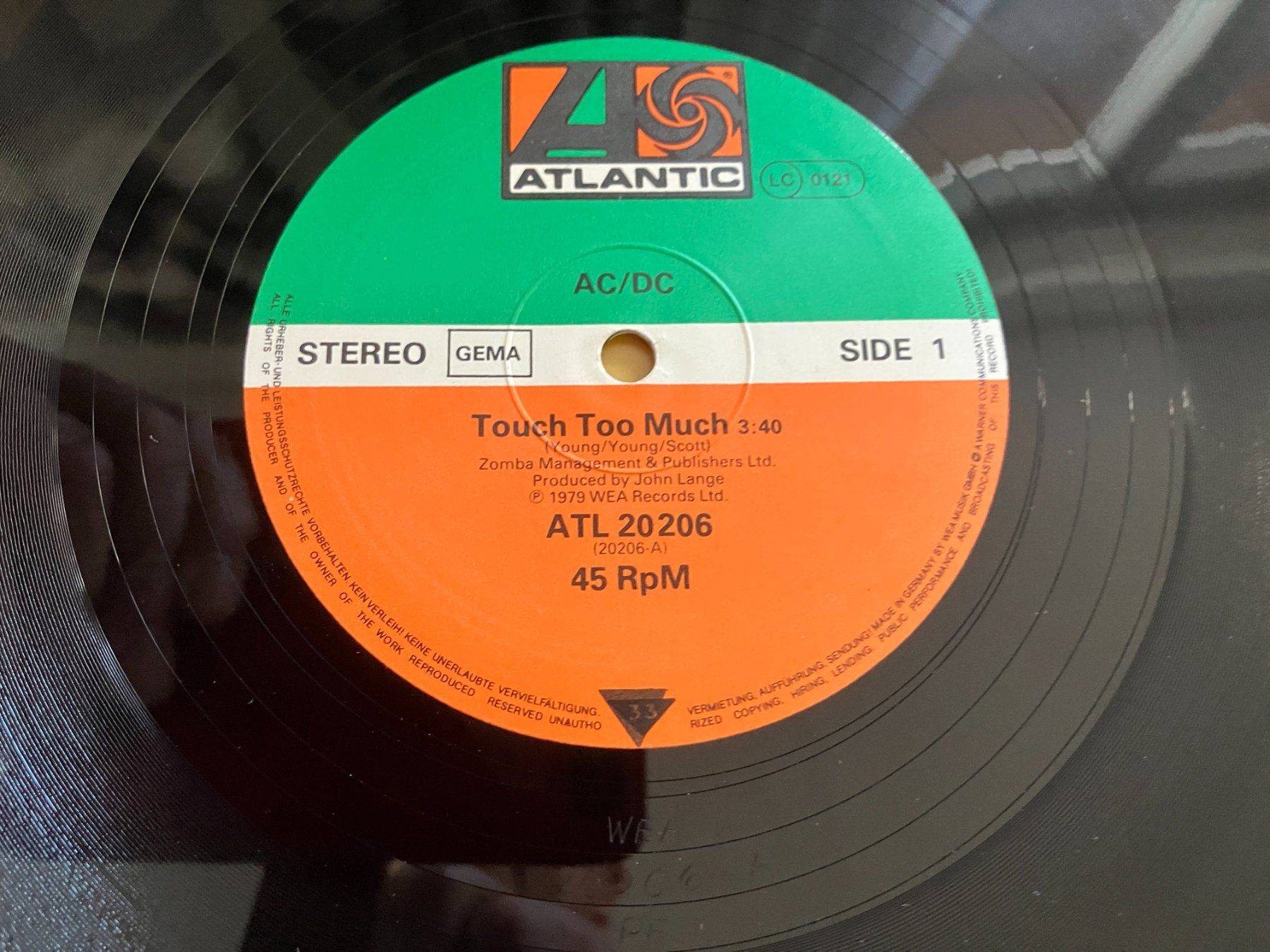 Vinyles: AC/DC – D'occasion à Aarwangen par Jukebox3 6
