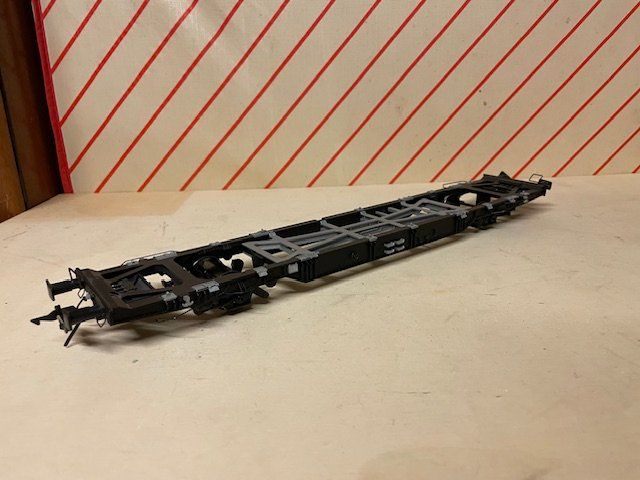 Lenz Modelleisenbahnen: Containertragwagen Creanorm Spur 0 – Gebraucht aus Rudolfstetten von Rrst1968 1