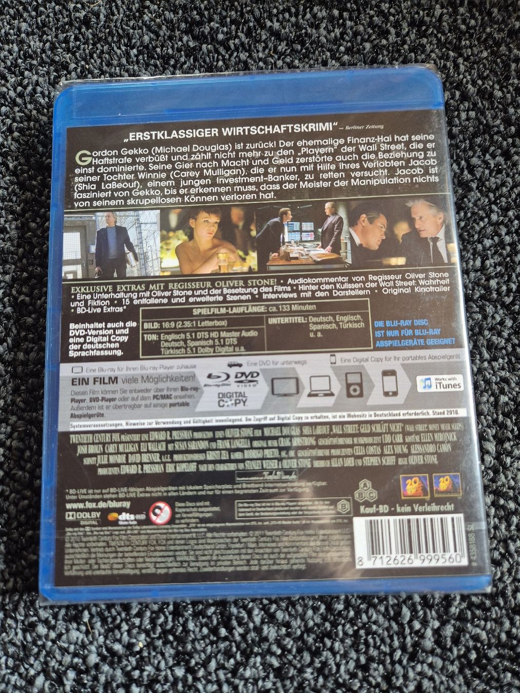 Tutti i DVDs: Wall Street 2 - Geld schläft nicht – Nuovo e nell'imballaggio originale da Ruswil venduto da jan_bxl5 1