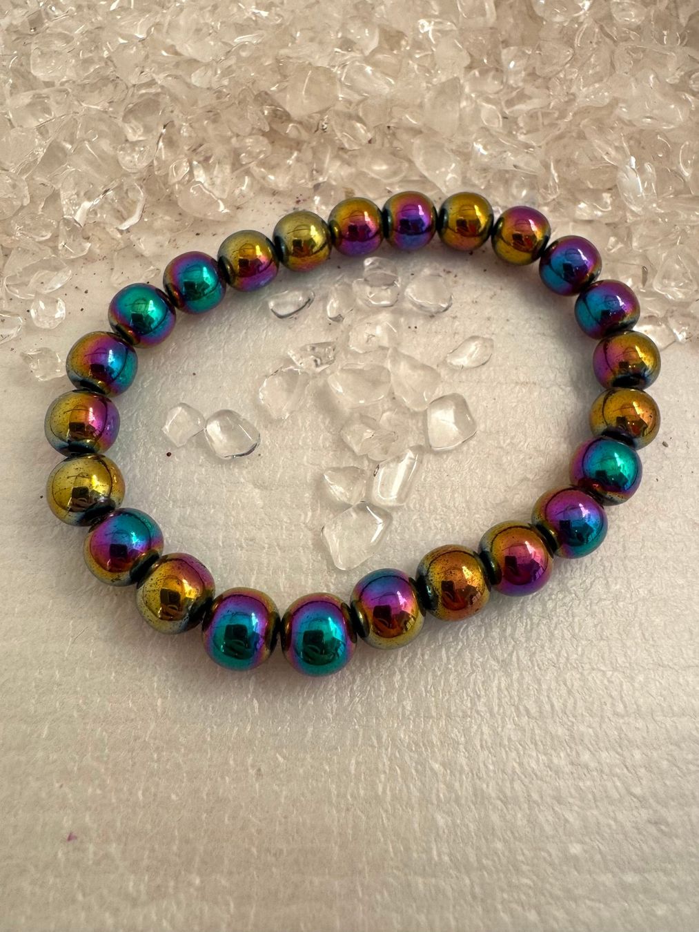 Bracciali & Braccialetti: Armband Regenbogen-Hämatit – Nuovo (secondo la descrizione) da Biberist venduto da tl-schmuck