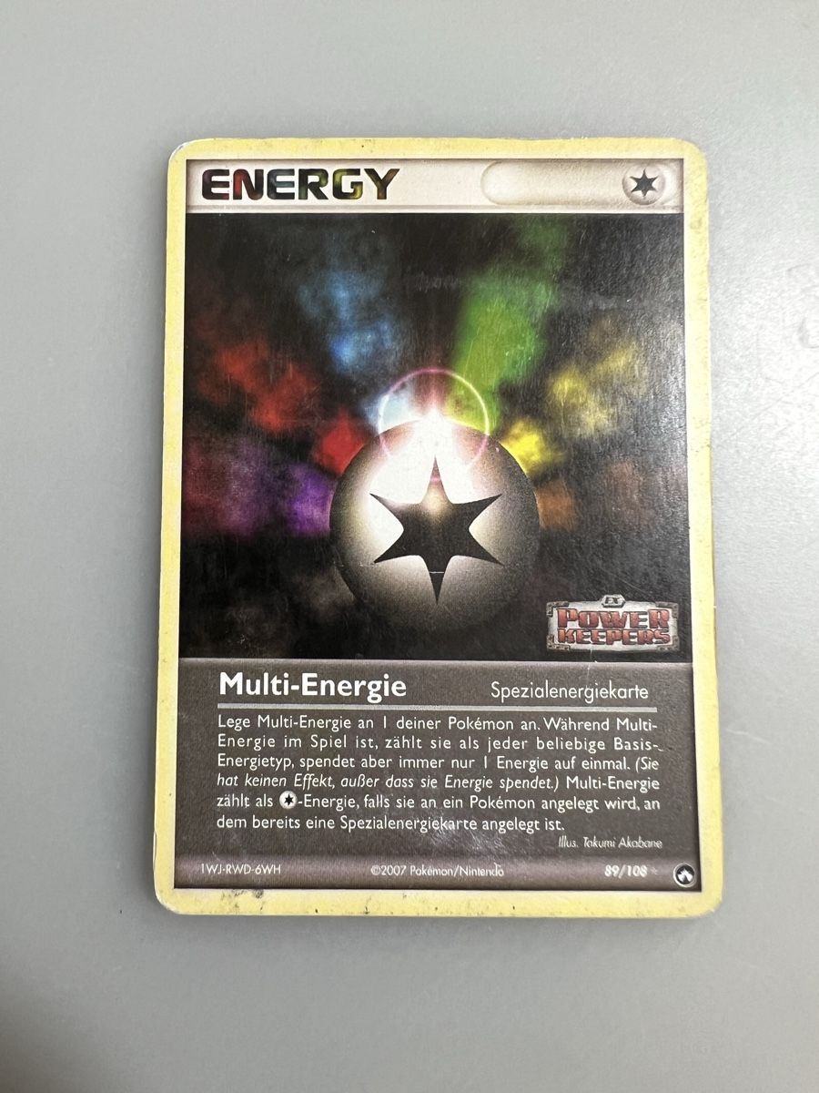 Pokémon Sammelbilder & Trading cards: Mulit Energie Holo – Gebraucht aus Muttenz von Michugee97