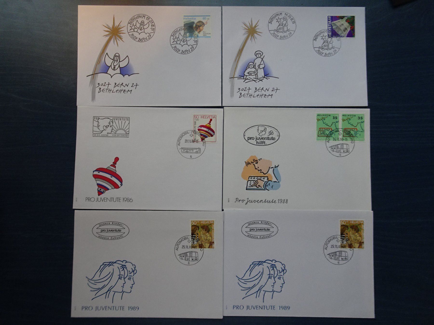 Tutti i francobolli: PJ Sonder-Stempel – Nuovo (secondo la descrizione) da Aadorf venduto da Chnorli-Furz