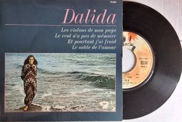 Dalida Single Vinyl - Les Violons De Mon Pays - Fr 69 - VG