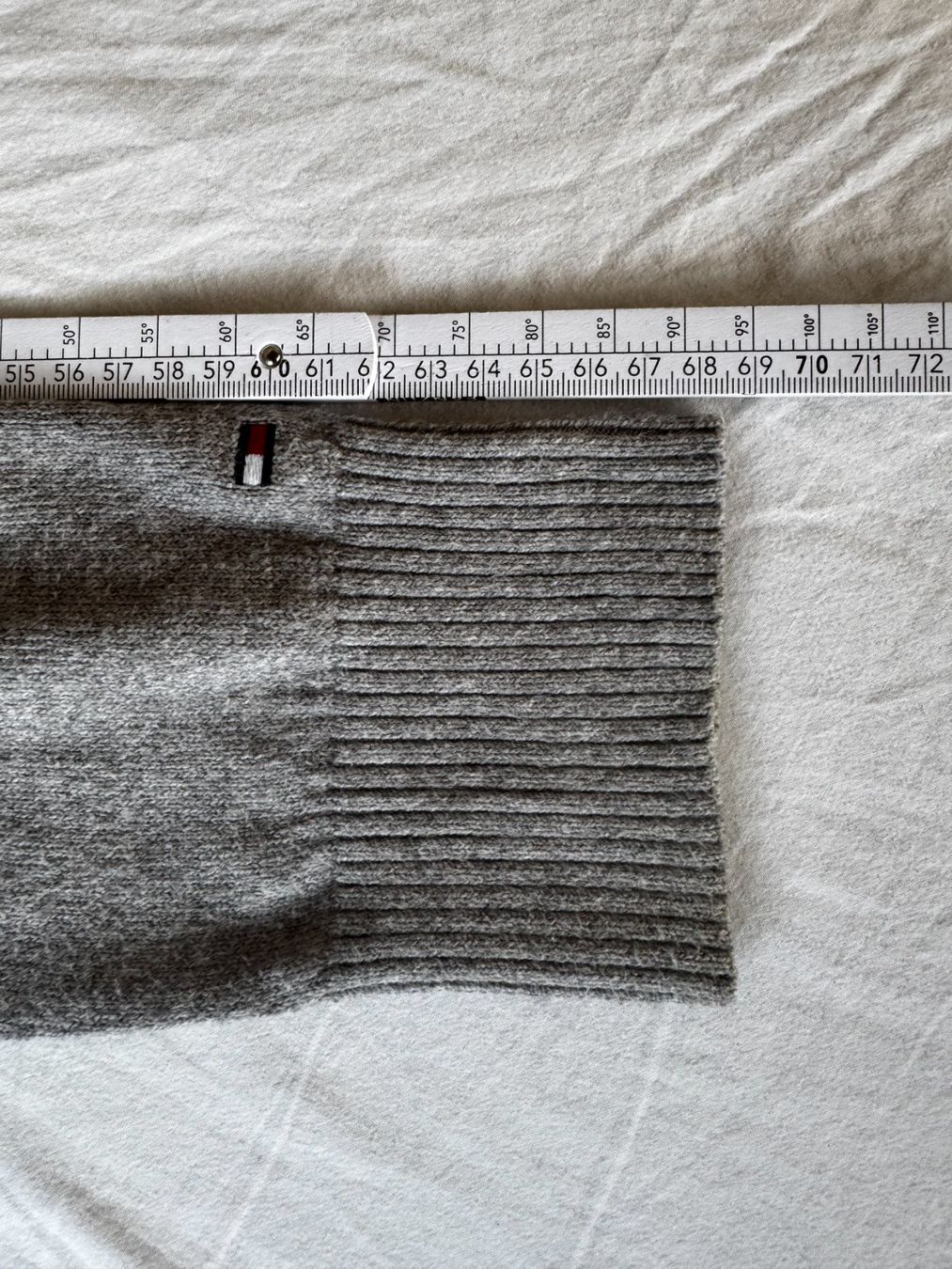 Tommy Hilfiger Pullover & Sweatshirts: Tommy Hilfiger Pullover, Lux Cotton, grau, L – Gebraucht aus Vilters von Sidsel_M 5