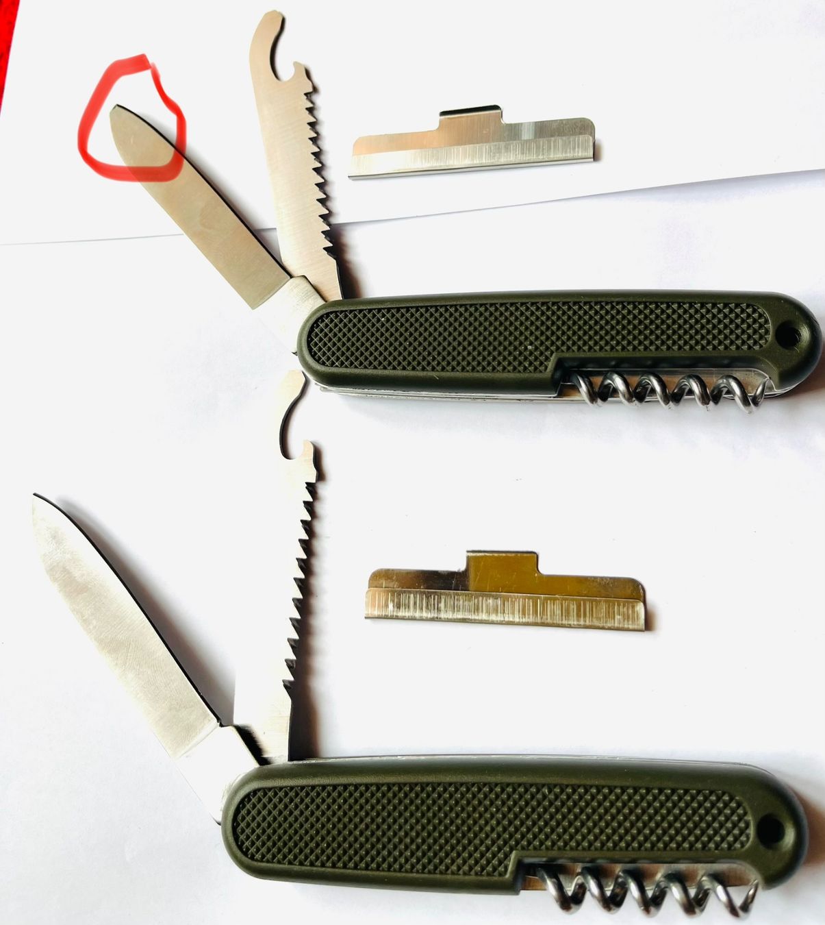 Couteaux de poche: Bundeswehrmesser, 2  Stk.   Trooper,   MIL-TEC Klinge – D'occasion à Basel par TOMFAN 6
