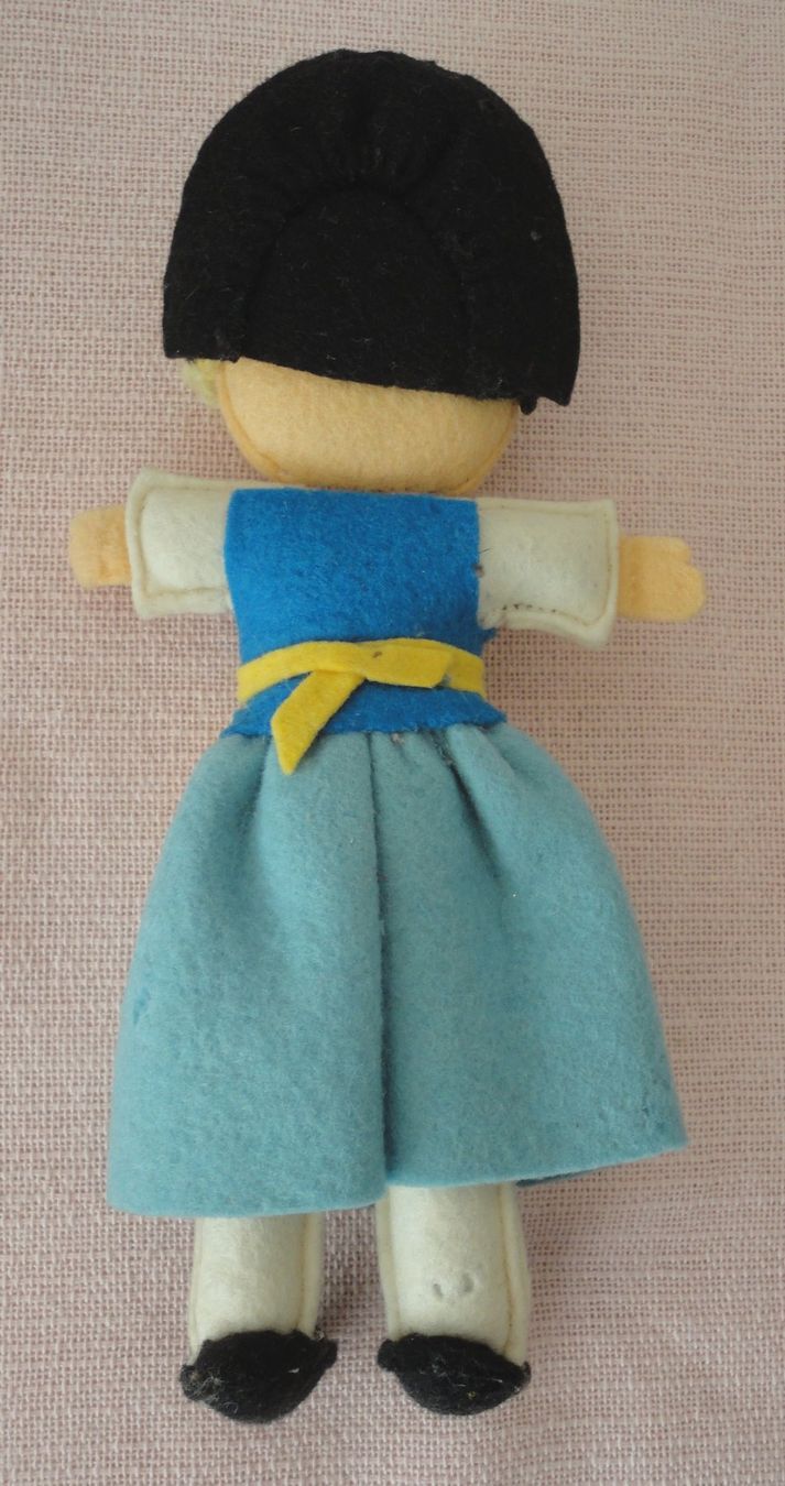 Puppen: Filz-Püppchen  Grösse = ca. 19cm – Gebraucht aus zürich von parts5060 1