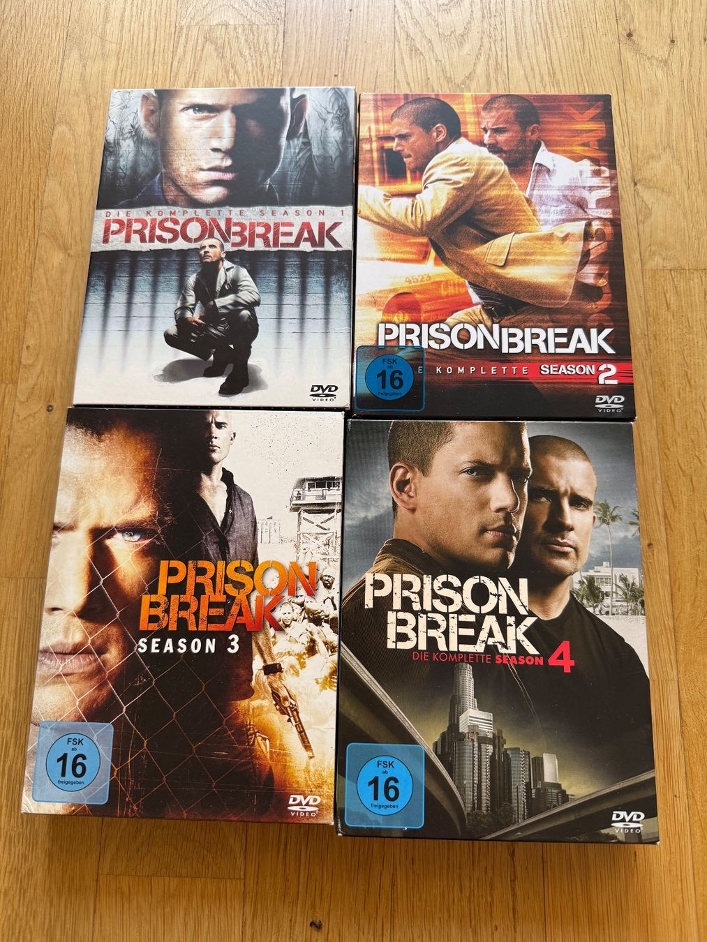 Tutti i DVDs: Prison Break Staffel 1-4 – Usato da Bern venduto da olivat