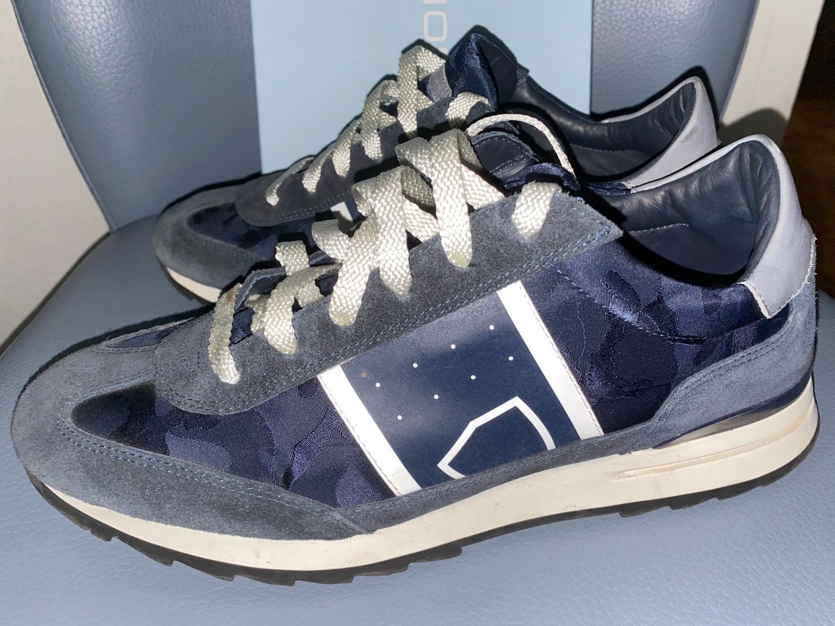 Scarpe da uomo: Philippe Model Camouflage Bleu, Gr.42 – Usato da Kilchberg ZH venduto da Von_dutch 1