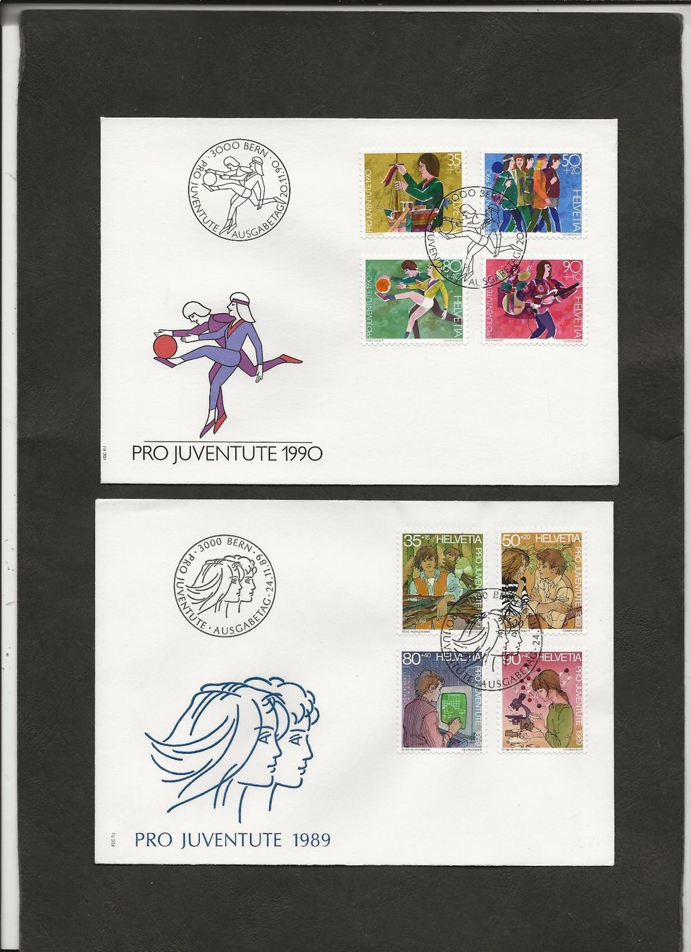 Tutti i francobolli: Schweiz Pro Juventute FDC 1983 bis 1998 – Usato da Au ZH venduto da xelagreb01 5