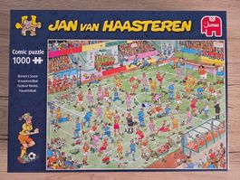 Puzzle Jan van Haasteren 1000 Teile: Fußball-WM Frauen