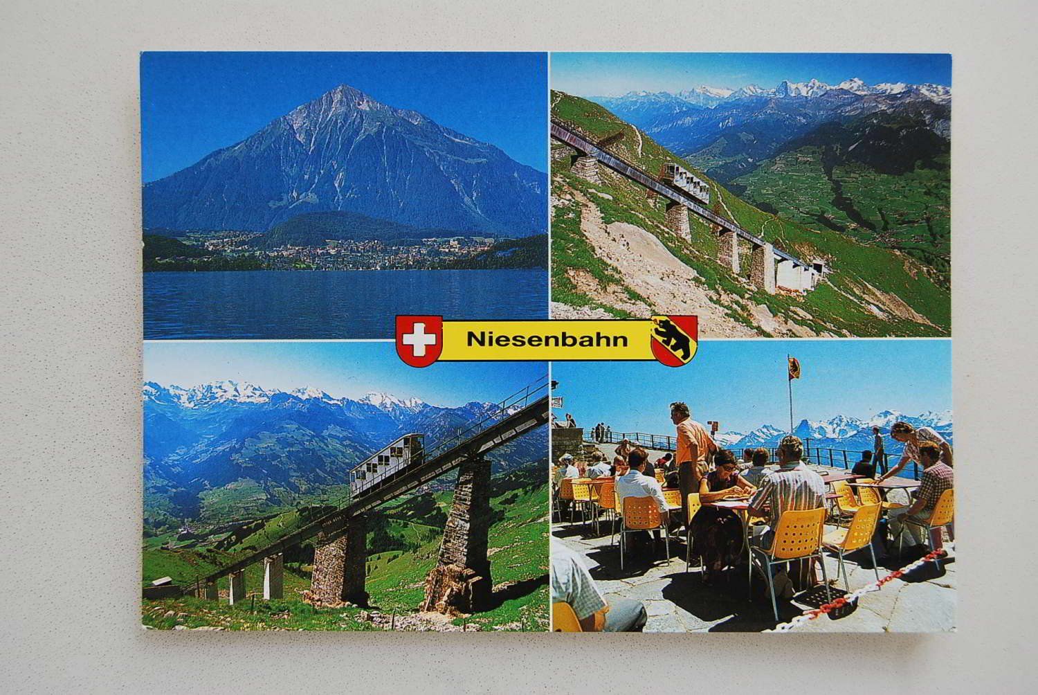 Ansichtskarten: AK Niesenbahn – Gebraucht aus Rüfenacht BE von Toro06