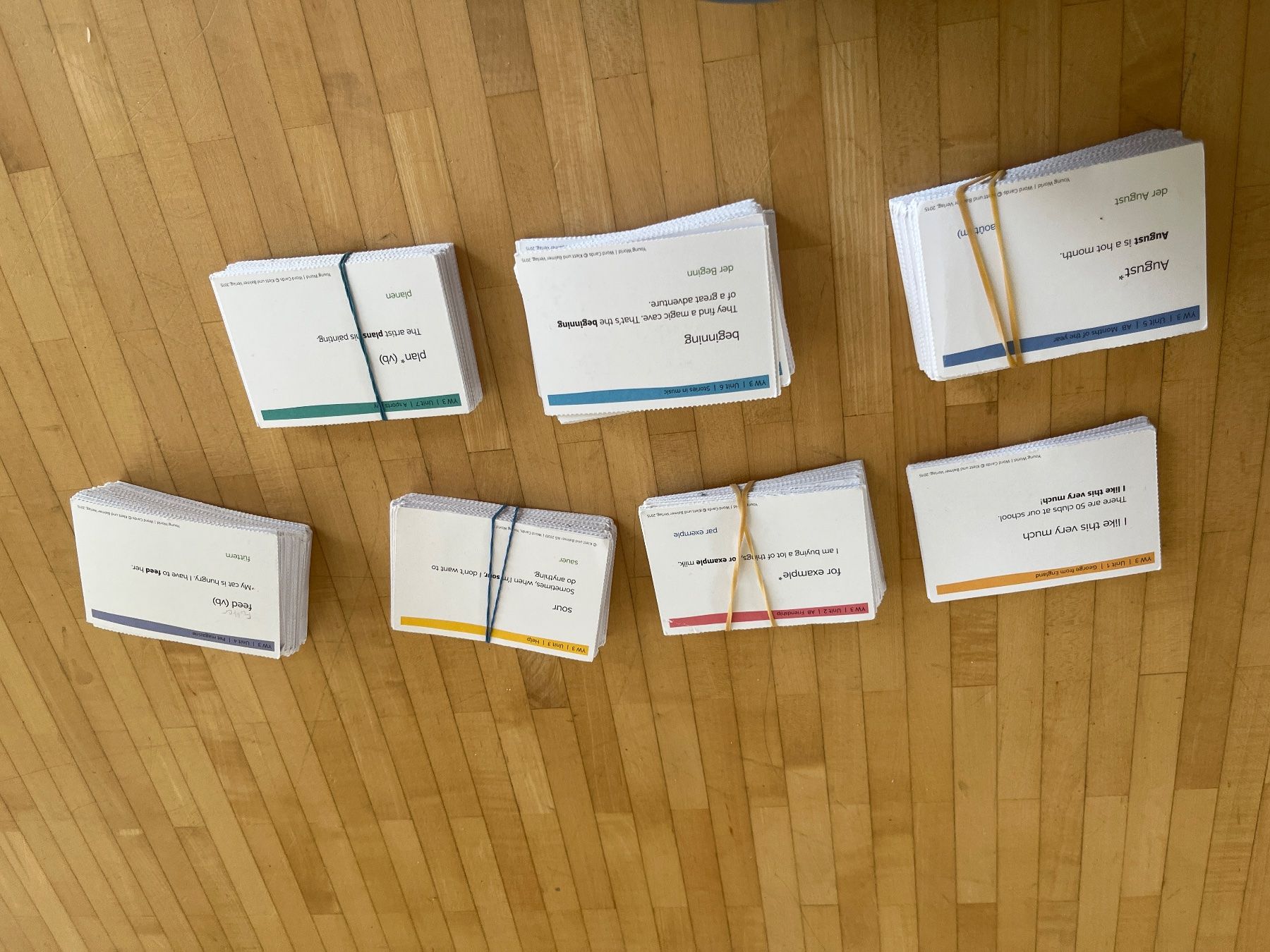 Altro materiale scolastico: Young world 3 Wordcards – Usato da Horgen venduto da Hoppelhase11