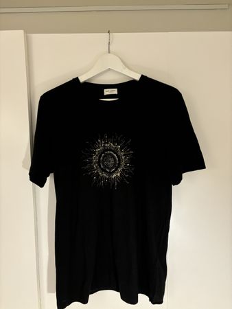 Saint Laurent T-Shirt in black with Logo (XS)