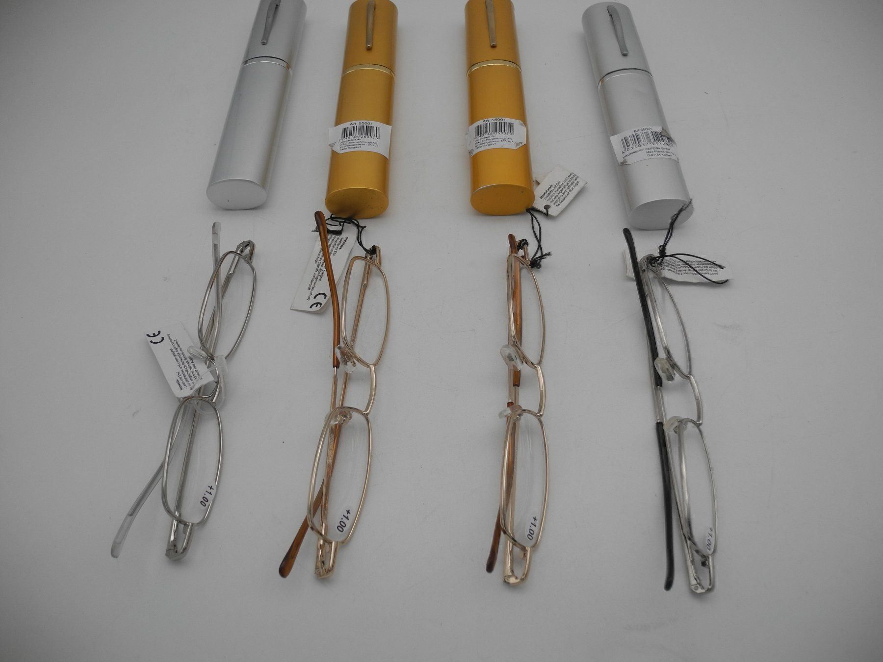 Occhiali & Lenti: 4 Lesebrillen, + 1.00, i82 – Nuovo e nell'imballaggio originale da Kottwil venduto da Crazyrolf