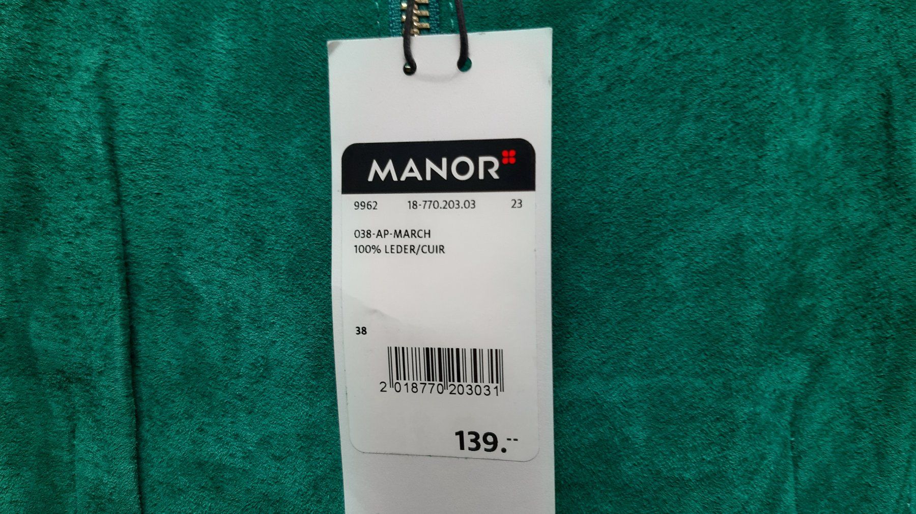 Jacken: Leder Damenjacke Grün Grösse 38 – Neu und originalverpackt aus Baar von PEPPE09 2
