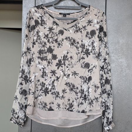 🐸 COMMA BLUSE 36 2 LAGIG WUNDERSCHÖN!