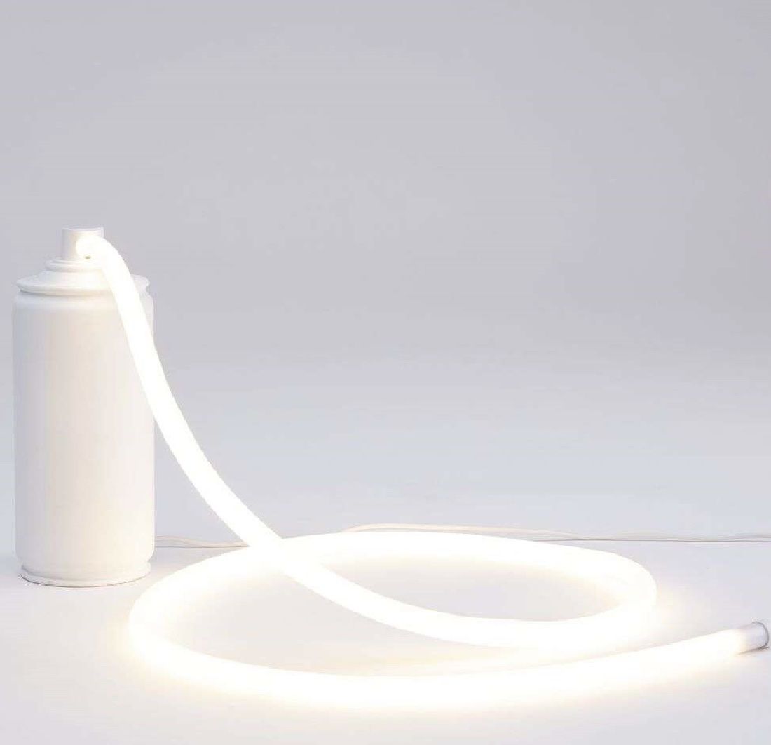 Seletti Lampade: Seletti Tischleuchte Weiss – Nuovo e nell'imballaggio originale da Binningen venduto da Christine08