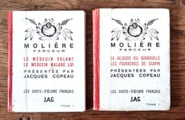 Molière farceur – complet en 2 volumes – IAC 1943