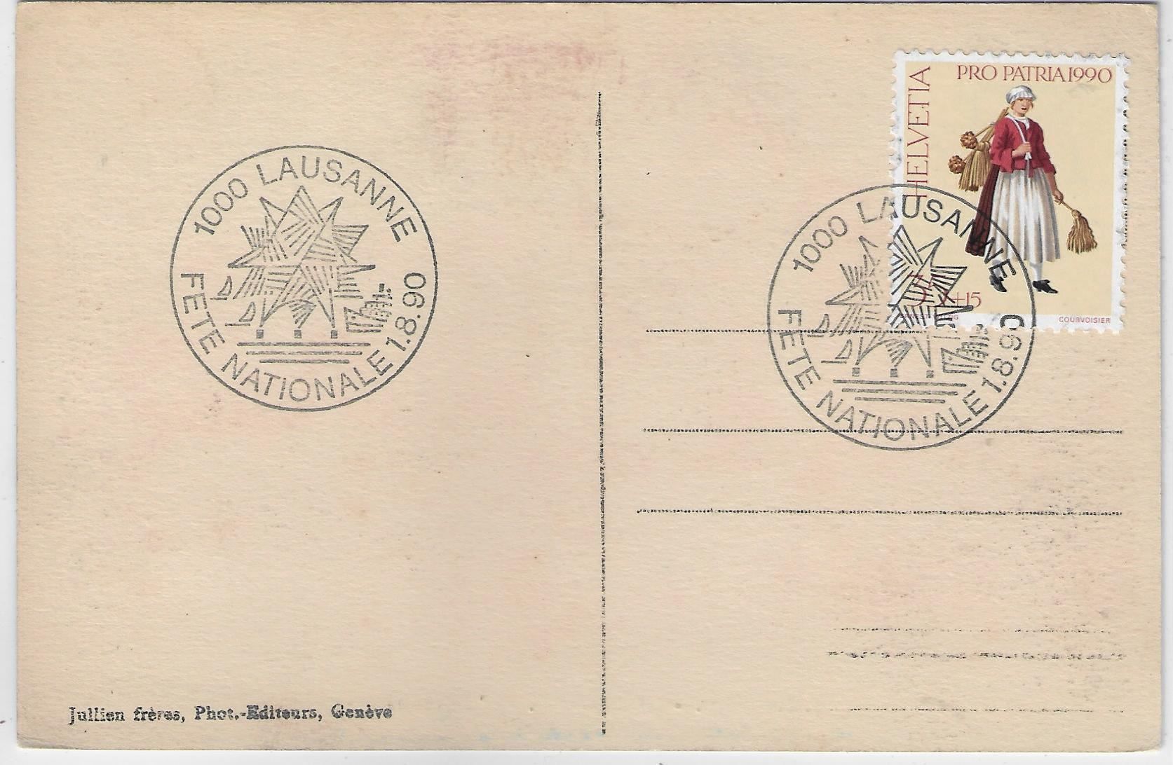 Cartoline postali: Lausanne - L'Universite – Usato da Ettingen venduto da Kartenplanet 1