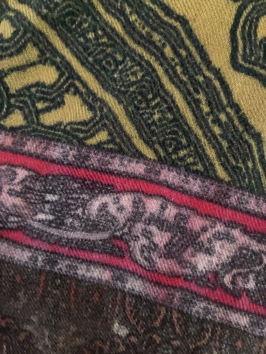 Etro Foulards & écharpes: Etro Paisley Wool Multicolor Shawl Schal Scarf – D'occasion à Münchenstein par B771 9