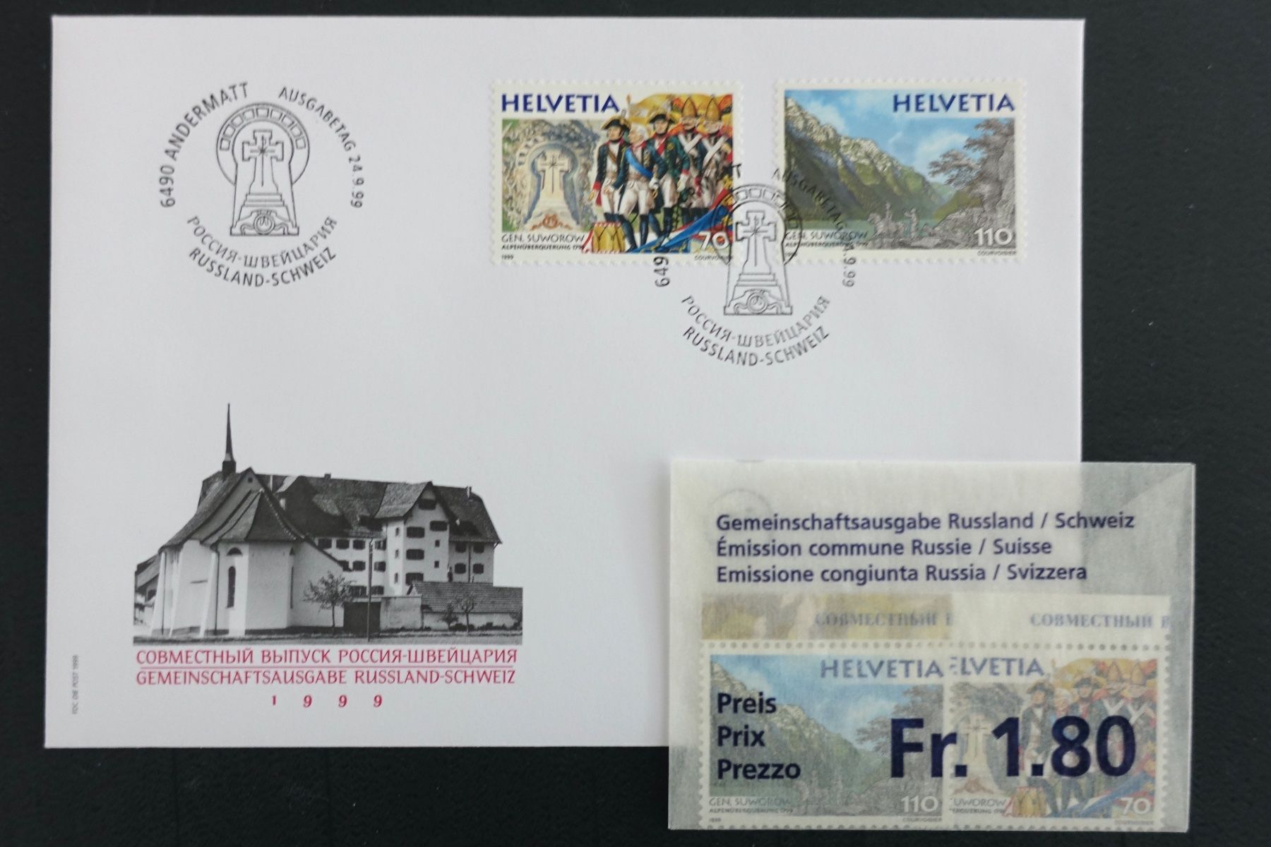 Alle Briefmarken: Alpenüberquerung – Neu (gemäss Beschreibung) aus Cham von Spezialch 1