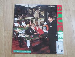 Blue Mercedes – See Want Must Have - Seltene Vinyl Single