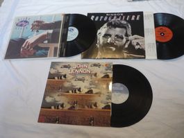 3x Vinyl - Ringo Starr + John Lennon - The Beatles