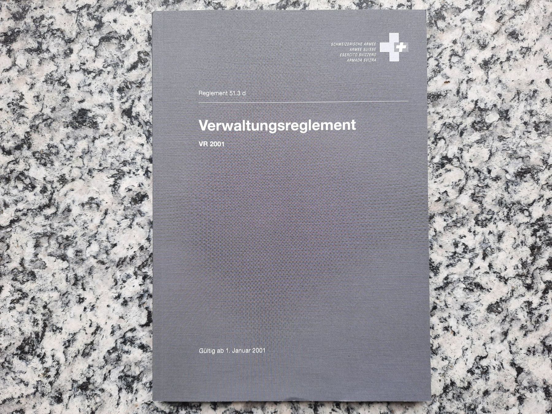 Libri: Verwaltungsreglement 2001 – Usato da Ruswil venduto da Sammlergeist