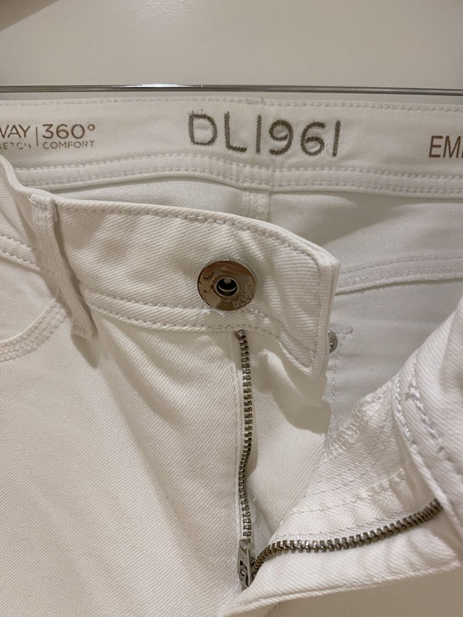 Jeans: White Stretch Jeans DL1961 Size 27 – Usato da Vesenaz venduto da nat_mq8l 1