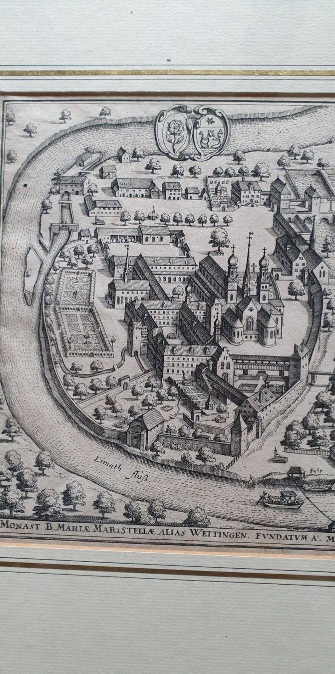 Stiche: Original Kupferstich von M. Merian, Wettingen – Gebraucht aus Kreuzlingen von Rschweiz1 5