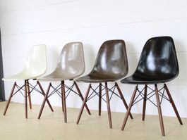 Herman Miller Eames Fiberglas Stühle | Vintage