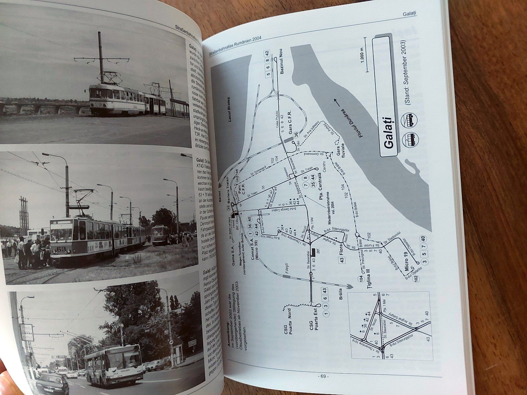 Riviste & Magazine: Strassenbahnatlas Rumänien 2004 – Usato da Schönenwerd venduto da Steidi 5