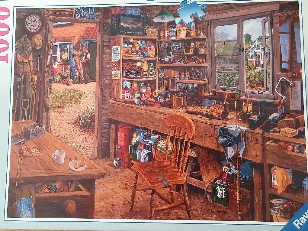 Ravensburger Puzzles: Ravensburger Puzzle - 1000 Teile – Neu (gemäss Beschreibung) aus Widen von wash-board 1