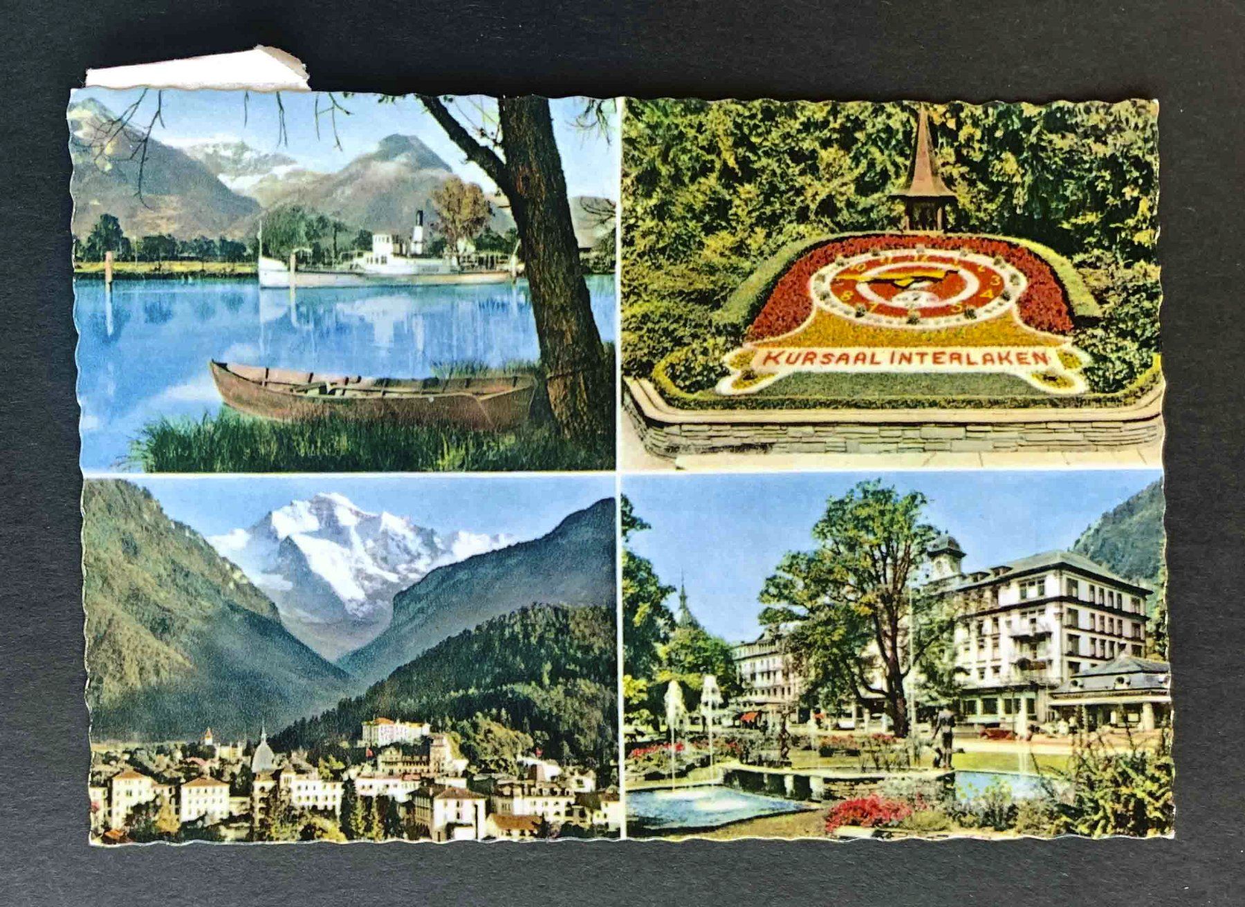 Cartoline postali: AK Interlaken – Usato da Goldau venduto da artelier1