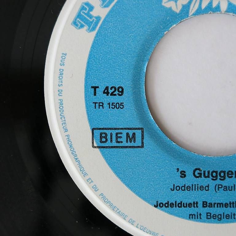 Schallplatten: Jodelduett Barmettler - Gander – Gebraucht aus Bözen von Keramik22 4
