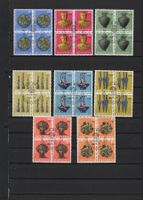 Timbres Suisse   Erste Tag  8  bloc de 4  , voir Photos