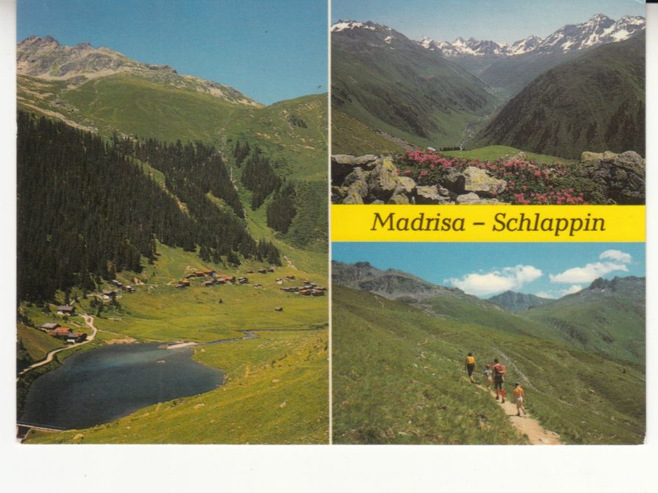 Cartoline postali: Madrisa Schlappin 1981 – Usato da Bürglen TG venduto da StampGraf